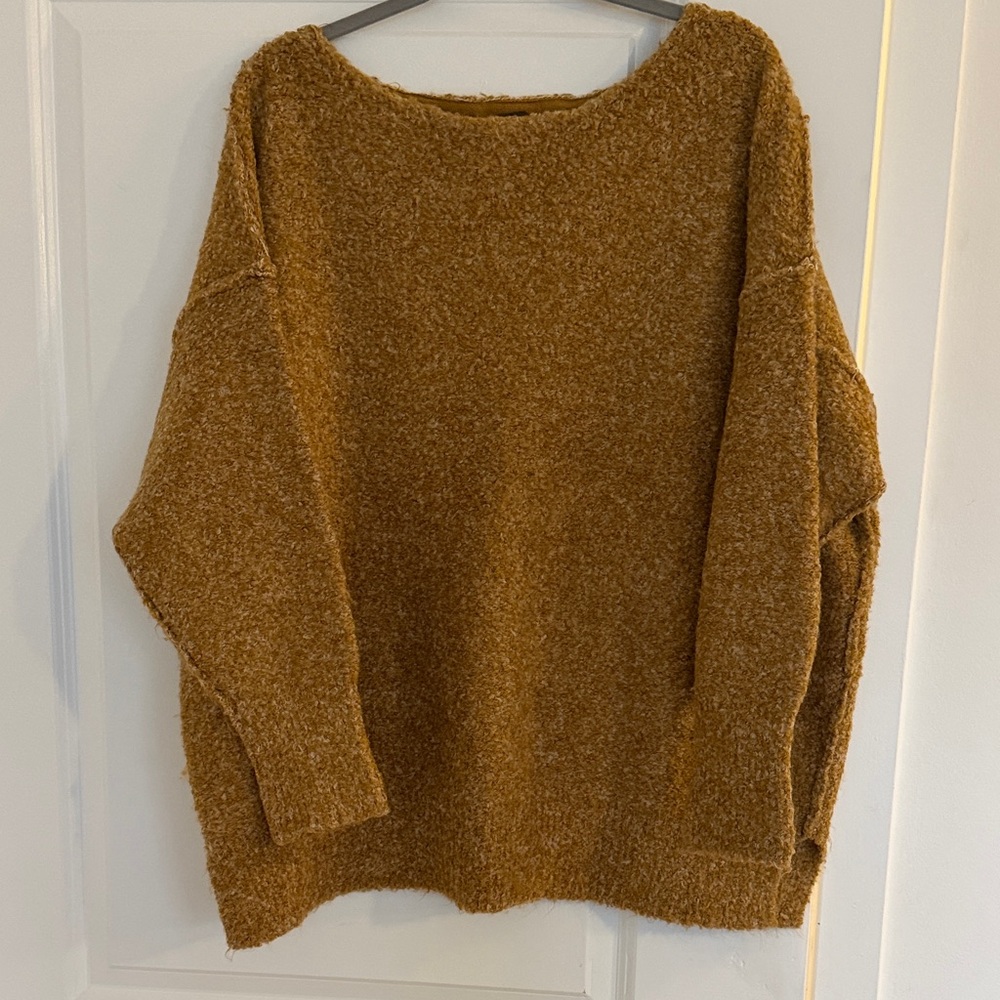 Free People Warm Tan Women's Sweater